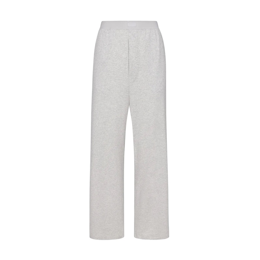 SKIMS Boyfriend Loose Pant Light Heather Grey size Medium NWT